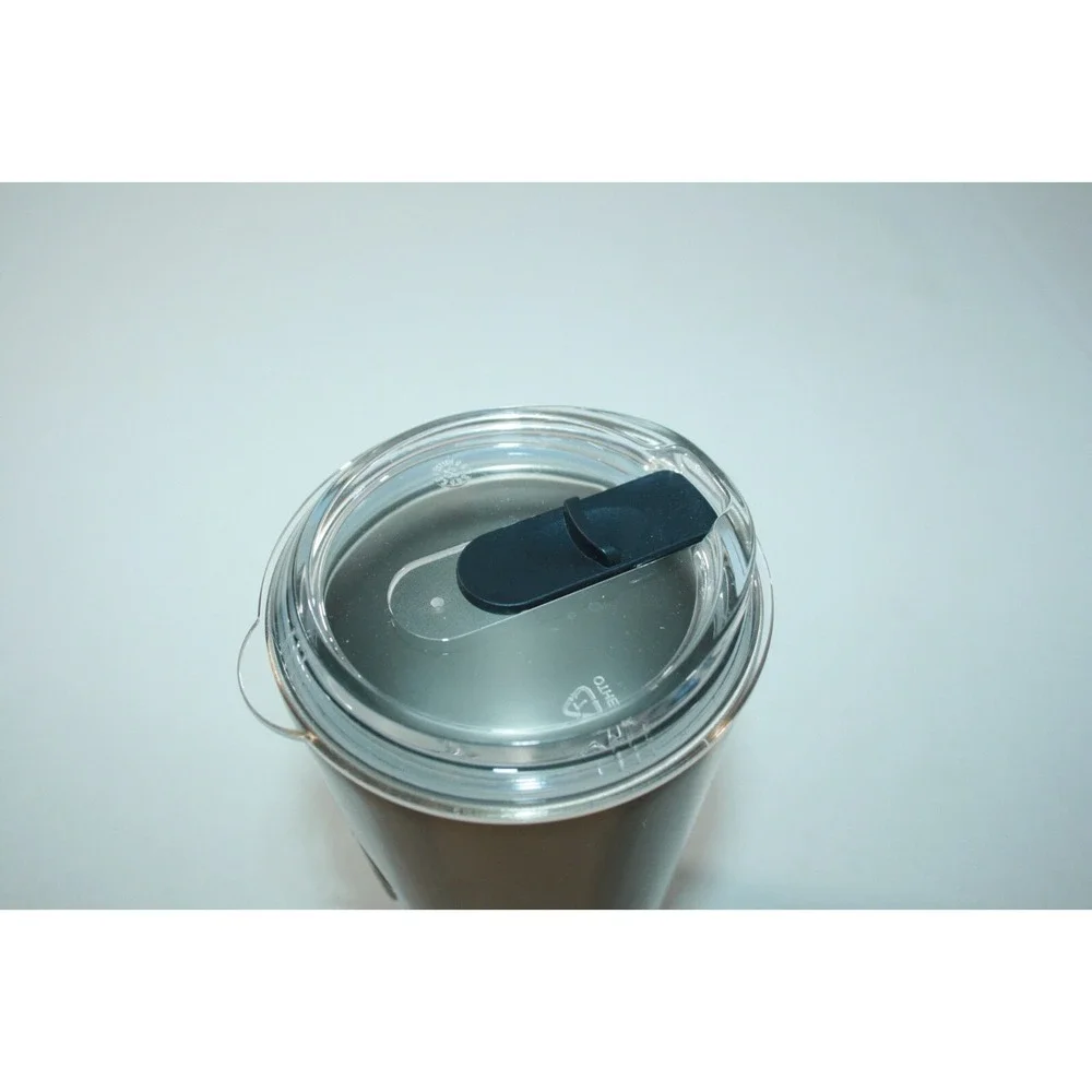 Starbucks Gold Stainless Steel Embossed Mermaid Logo 18‎ OZ Tumbler 2012 W/ Lid